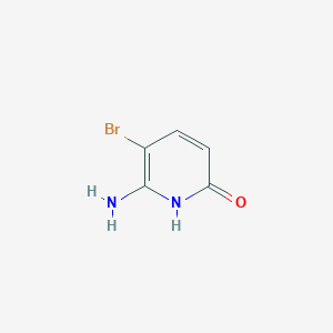 6-Amino-5-bromopyridin-2-ol chemical structure (CAS 511541-62-1)