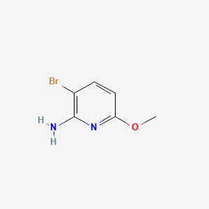 3-Bromo-6-methoxypyridin-2-amine chemical structure (CAS 511541-63-2)