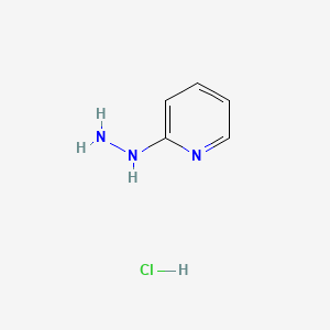2-Hydrazinylpyridine hydrochloride chemical structure (CAS 51169-05-2)