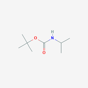 tert-Butyl isopropylcarbamate chemical structure (CAS 51170-55-9)