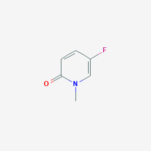 5-Fluoro-1-methylpyridin-2(1H)-one chemical structure (CAS 51173-06-9)