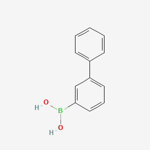 [1,1'-Biphenyl]-3-ylboronic acid chemical structure (CAS 5122-95-2)