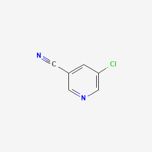 5-Chloronicotinonitrile chemical structure (CAS 51269-82-0)