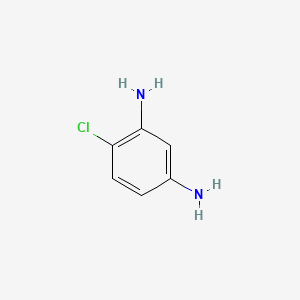 4-Chlorobenzene-1,3-diamine chemical structure (CAS 5131-60-2)