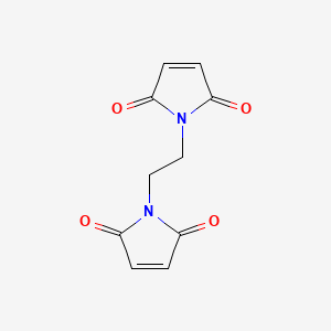 1,1'-(Ethane-1,2-diyl)bis(1H-pyrrole-2,5-dione) chemical structure (CAS 5132-30-9)