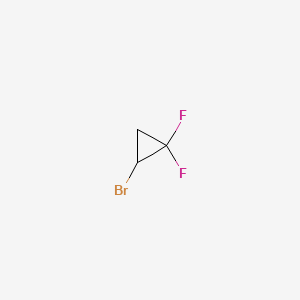 2-Bromo-1,1-difluorocyclopropane chemical structure (CAS 51326-64-8)