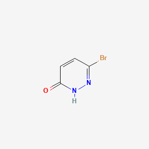 6-Bromopyridazin-3(2H)-one chemical structure (CAS 51355-94-3)