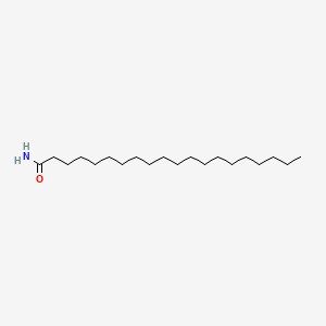 Icosanamide chemical structure (CAS 51360-63-5)