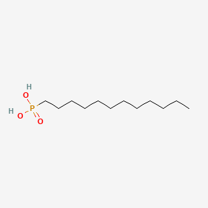 N-dodecylphosphonicacid chemical structure (CAS 5137-70-2)