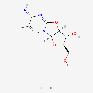 5-Methylcyclocytidine hydrochloride chemical structure (CAS 51391-96-9)