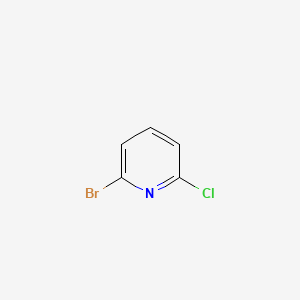 2-Bromo-6-chloropyridine chemical structure (CAS 5140-72-7)