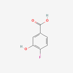 4-Fluoro-3-hydroxybenzoic acid chemical structure (CAS 51446-31-2)