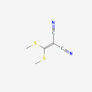 2-(Bis(methylthio)methylene)malononitrile chemical structure (CAS 5147-80-8)