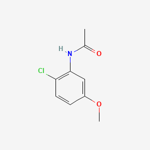 N-(2-Chloro-5-methoxyphenyl)acetamide chemical structure (CAS 51488-87-0)