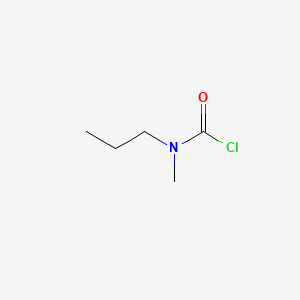 Methyl(propyl)carbamic chloride chemical structure (CAS 51493-02-8)