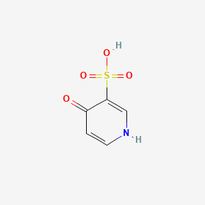 4-Hydroxypyridine-3-sulfonic acid chemical structure (CAS 51498-37-4)