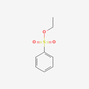 Ethyl benzenesulfonate chemical structure (CAS 515-46-8)