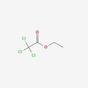 Ethyl trichloroacetate chemical structure (CAS 515-84-4)