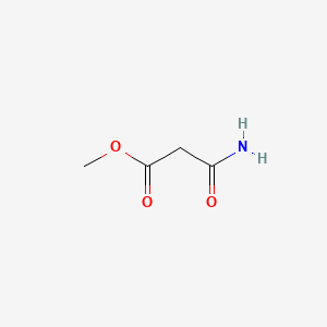 Methyl 3-amino-3-oxopropanoate chemical structure (CAS 51513-29-2)