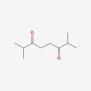 2,7-Dimethyloctane-3,6-dione chemical structure (CAS 51513-41-8)
