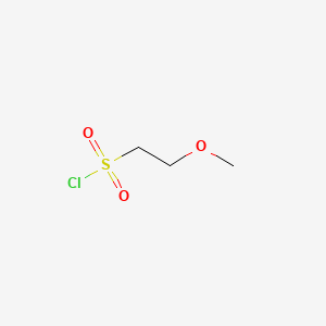 2-Methoxyethanesulfonyl chloride chemical structure (CAS 51517-01-2)