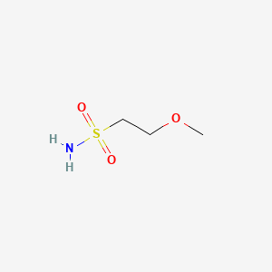 2-Methoxyethanesulfonamide chemical structure (CAS 51517-04-5)