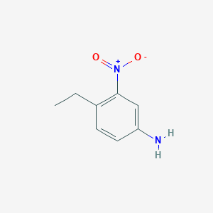 4-Ethyl-3-nitroaniline chemical structure (CAS 51529-96-5)