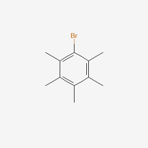 1-Bromo-2,3,4,5,6-pentamethylbenzene chemical structure (CAS 5153-40-2)