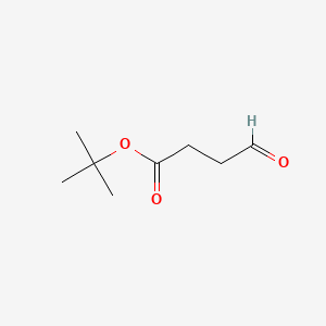 tert-Butyl 4-oxobutanoate chemical structure (CAS 51534-77-1)