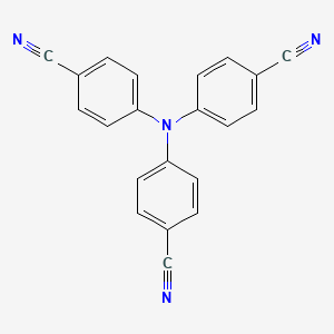 4,4',4''-Nitrilotribenzonitrile chemical structure (CAS 51545-36-9)