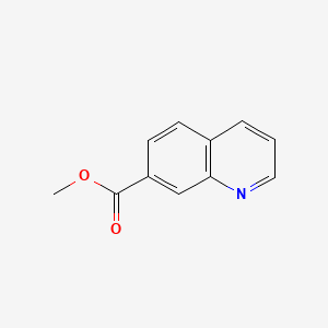 Methyl quinoline-7-carboxylate chemical structure (CAS 51552-68-2)