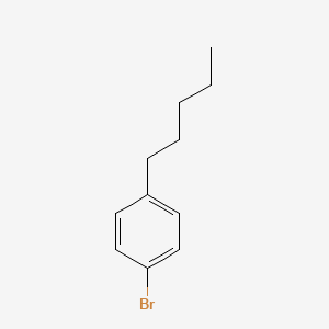 1-Bromo-4-pentylbenzene chemical structure (CAS 51554-95-1)