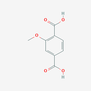 2-Methoxyterephthalic acid chemical structure (CAS 5156-00-3)