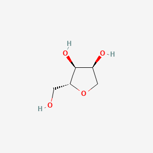(2R,3S,4S)-2-(Hydroxymethyl)tetrahydrofuran-3,4-diol chemical structure (CAS 51607-76-2)