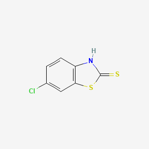 6-Chlorobenzo[d]thiazole-2-thiol chemical structure (CAS 51618-29-2)