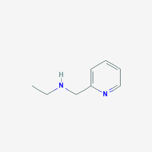 N-(Pyridin-2-ylmethyl)ethanamine chemical structure (CAS 51639-58-8)