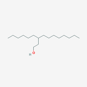 3-Hexylundecan-1-ol chemical structure (CAS 51655-60-8)