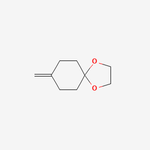 8-Methylene-1,4-dioxaspiro[4.5]decane chemical structure (CAS 51656-90-7)