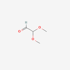 2,2-Dimethoxyacetaldehyde chemical structure (CAS 51673-84-8)