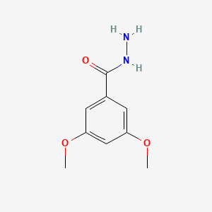 3,5-Dimethoxybenzohydrazide chemical structure (CAS 51707-38-1)