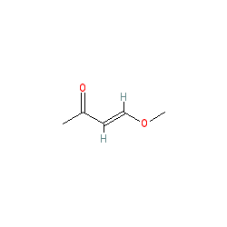 (E)-4-methoxybut-3-en-2-one chemical structure (CAS 51731-17-0)