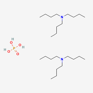 Tributylamine hemiphosphate chemical structure (CAS 51732-15-1)