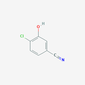 4-Chloro-3-hydroxybenzonitrile chemical structure (CAS 51748-01-7)