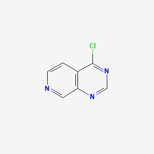 4-Chloropyrido[3,4-d]pyrimidine chemical structure (CAS 51752-67-1)