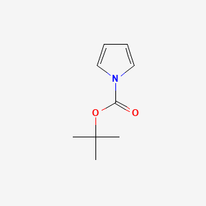 tert-Butyl 1H-pyrrole-1-carboxylate chemical structure (CAS 5176-27-2)