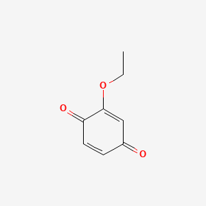 2-Ethoxycyclohexa-2,5-diene-1,4-dione chemical structure (CAS 51767-58-9)