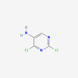 5-Amino-2,4-dichloropyrimidine chemical structure (CAS 5177-27-5)