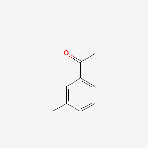 3'-Methylpropiophenone chemical structure (CAS 51772-30-6)