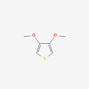 3,4-Dimethoxythiophene chemical structure (CAS 51792-34-8)