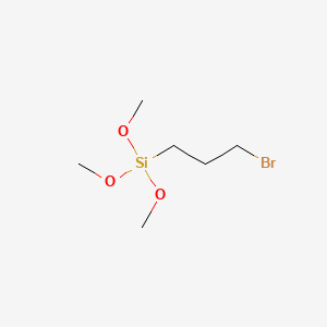 (3-Bromopropyl)trimethoxysilane chemical structure (CAS 51826-90-5)